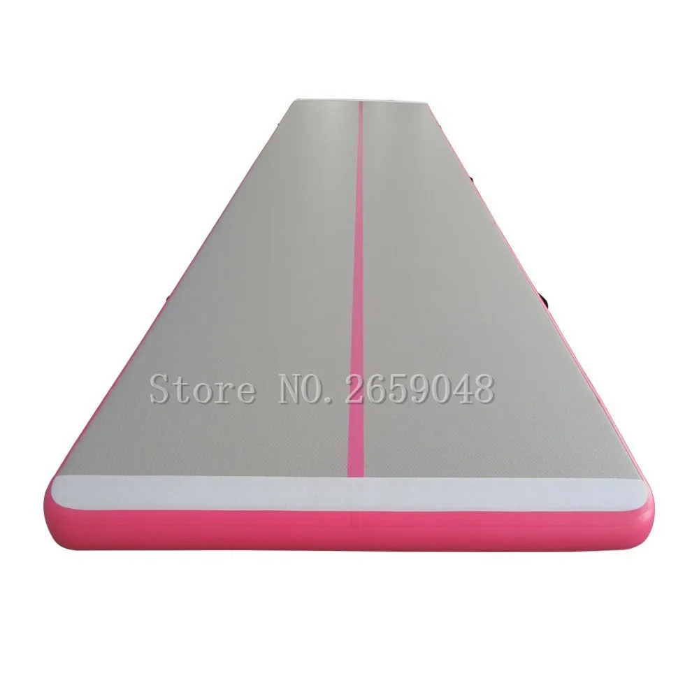 

Free Shipping 23ft/6m Air Track Inflatable Gymnastics Tumbling Mat with Air Pump Training Yoga Cheerleading Mat for Home Use