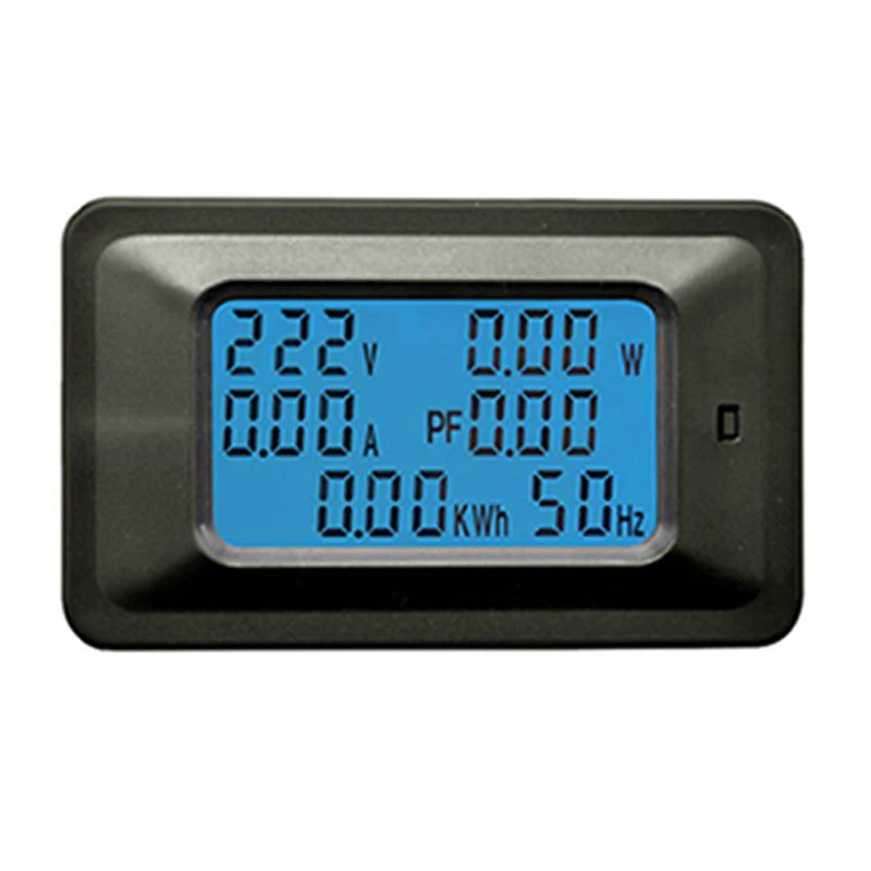 

22000W ±1% Voltage Digital Monitor Multimeter LCD Premium Portable Voltmeter Meter 100A Ammeter