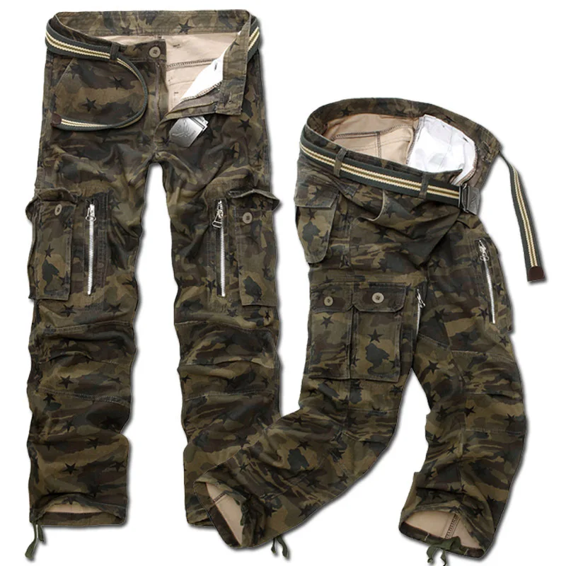  Plus size 40-28 2019 man Camouflage autumn spring military pants for men fashion army city tactical
