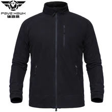 Осенне-зимняя мужская Военная Тактическая Теплая Флисовая Куртка для спорта на открытом воздухе для охоты и лыжных прогулок Рыбалка Туризм дышащая ветрозащитная куртка