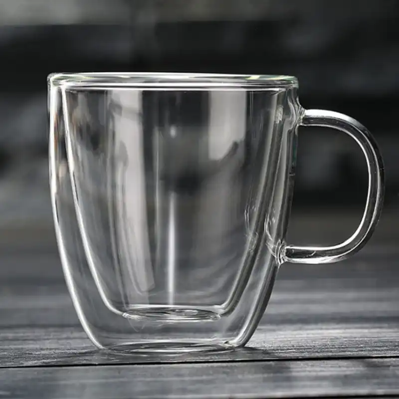 Goldbaking Glass Coffee Mugs Double Wall Insulated Glasses Espresso Mug 2 Pieces Set 16oz Mugs Aliexpress