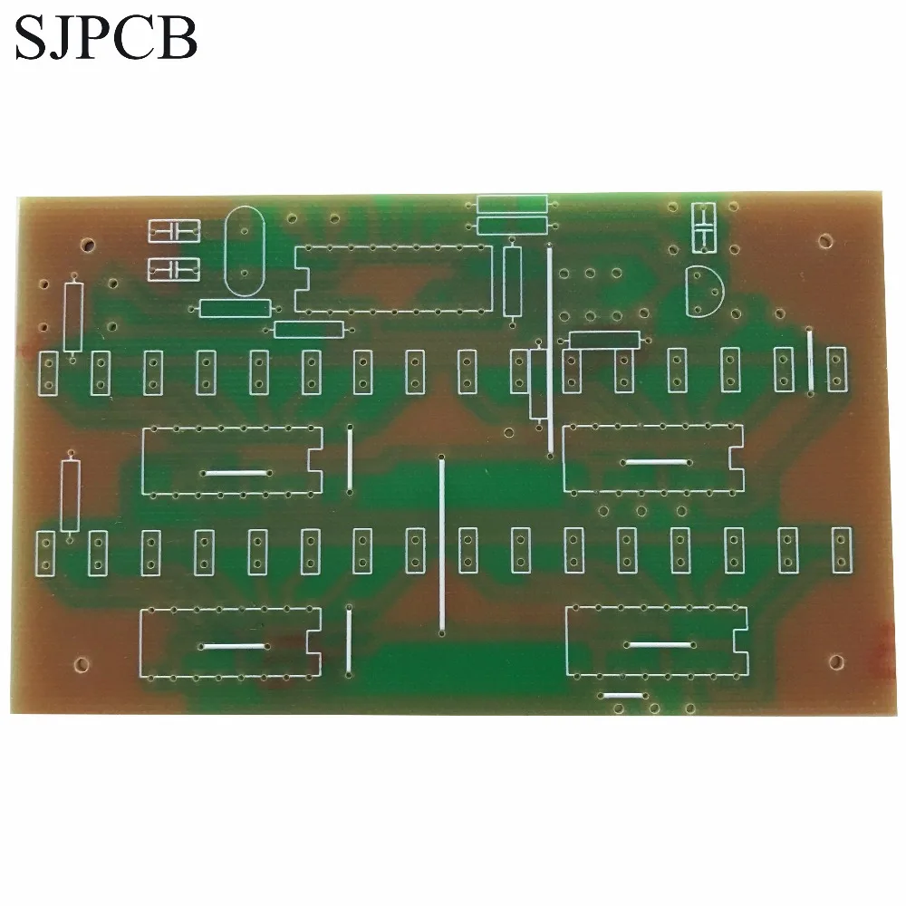 SJPCB производит один слой сторона PCB(печатная плата) прототип тест образца небольшое минимальное количество ОК нужно отправить файл