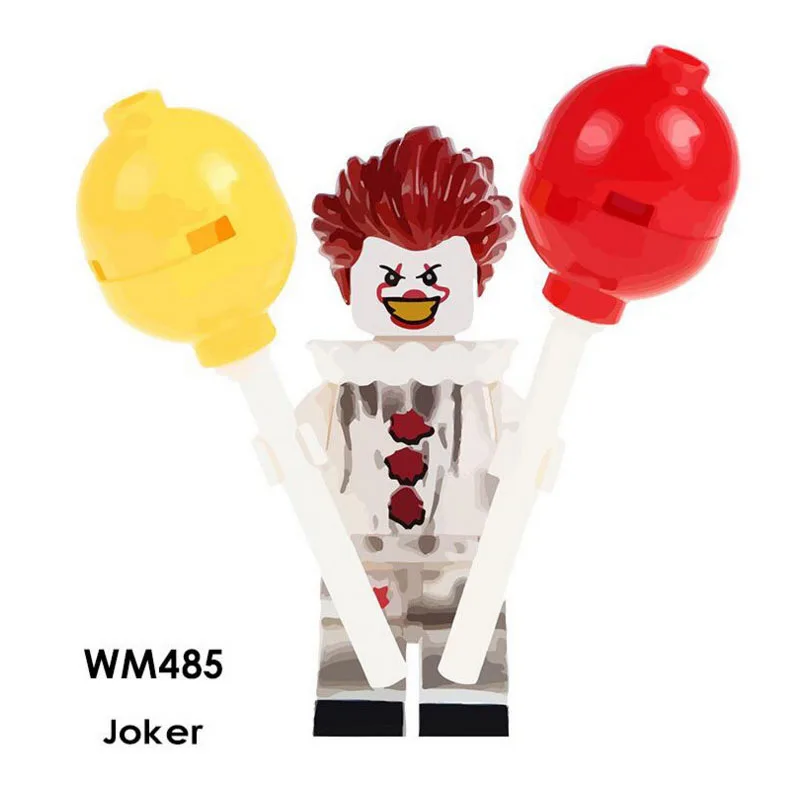 

Single Sale Super Heroes Star Wars 485 Joker Model Mini Building Blocks Figure Bricks Toys kids gifts Compatible Legoed Ninjaed