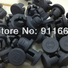 Стиль 5! 20 мм, 200 шт! серый цвет, пробка из бутилкаучука медицинская резина для флаконов, резиновое уплотнение, инъекционные флаконы пробка, резиновая крышка