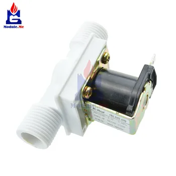 

1/2" N/C 220V Magnetic N/C Electric Solenoid Valve Water Air Inlet Flow Switch