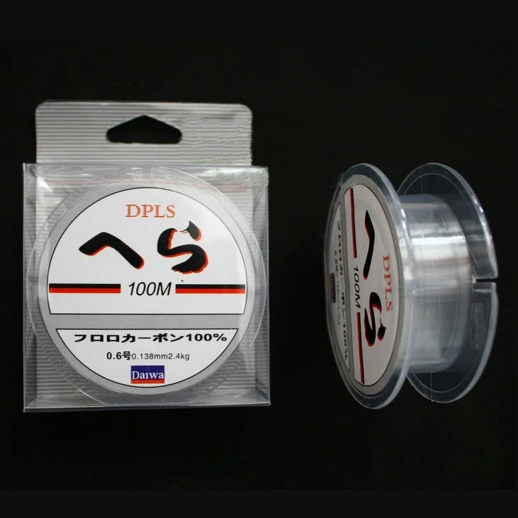 1 قطعة/الوحدة japaness 100 متر خط الصيد النايلون البني شفاف 0.6 #1 #1.5 #2.5 #3.5 #5 #