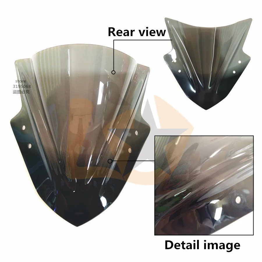Обтекатель для мотоцикла windshieldcover высокое качество подходит Ninja 300 ветровое