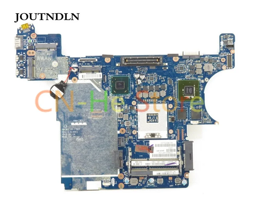 Материнская плата JOUTNDLN для ноутбука Dell Latitude E6430 2V2HC 02V2HC CN-02V2HC rPGA 989 DDR3 QAL81 LA-7782P W/ NVS