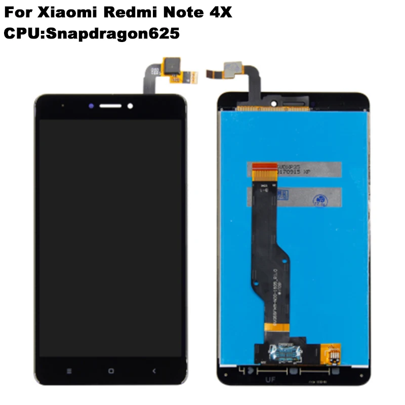 

For Xiaomi Redmi Note 4X Note 4 LCD Display Digitizer Touch Screen Frame Assembly note 4x 4 X Global Version Snapdragon 625