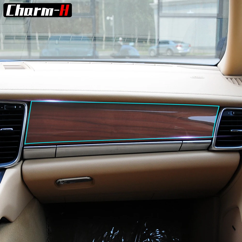 Внутренняя невидимая Защитная пленка для porsche panamera 970 2010 центральная консоль