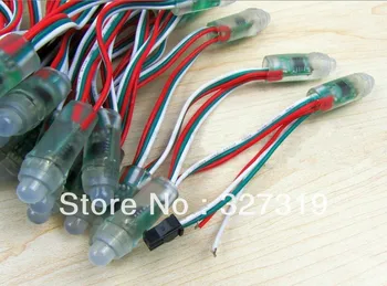 

50pcs 5V MultiColor WS2811 Led 12mm RGB Diffused Digital LED punctiform lamp