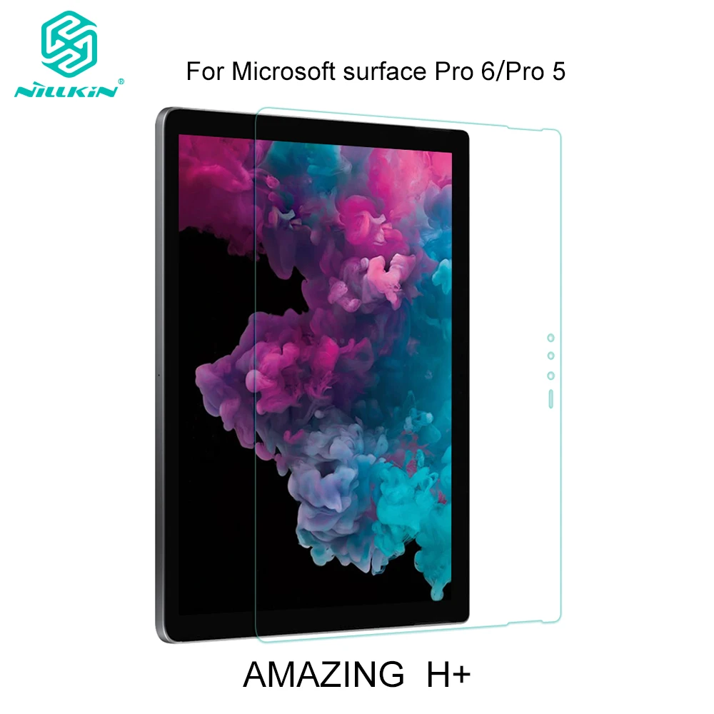 Оригинальный чехол Nillkin для Microsoft Surface Pro 6 из закаленного стекла Amazing H + Защита от