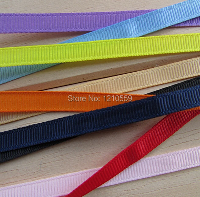 

Solid Grosgrain Ribbon DIY Handmade Materials Clothing Accessories Gift Wrapping Ribbon
