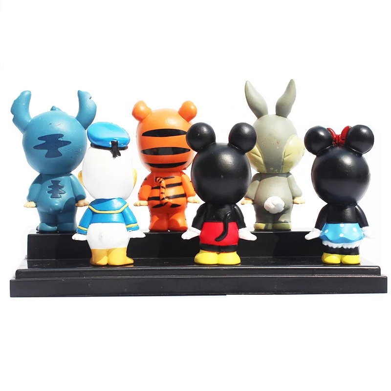 Disney-Micky-Cute-Cartoon-Kids-Toys-Cartoon-Mickey-Minnie-Donald-Stitch-Cupid-Doll-6-pcs-lot (1)
