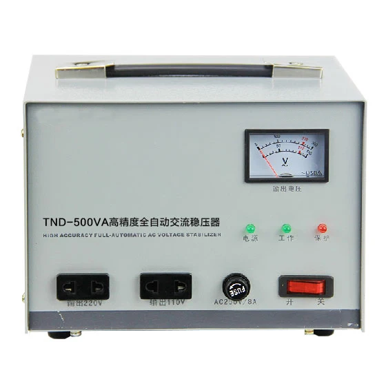 Single phase voltage stabilizer TND 0.5KVA 0.5KW household refrigerator