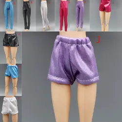Эластичные кожаные штаны брюки для девочек мотобрюки Кукла одежда модная одежда 1/6 BJD аксессуары кукол