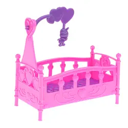 Съемная принцесса колыбели кровать мебель для Келли новорожденных кукла Дети ролевые игры игрушки подарки на день рождения
