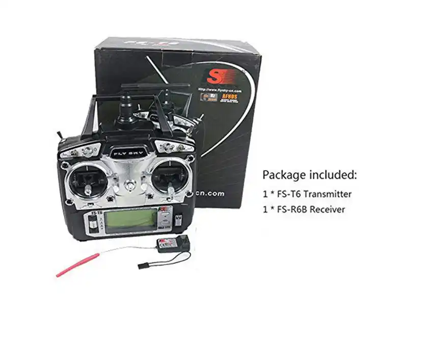 6 channel transmitter and receiver