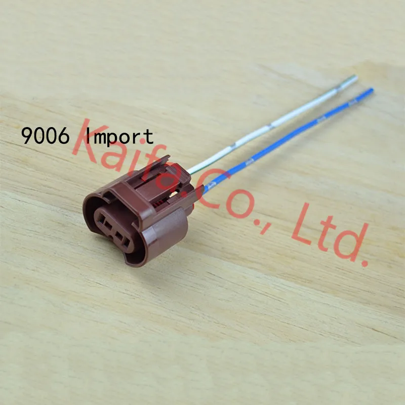 1pcs 2 pin 9006 Imported car Lamp socket auto bulb holder led lamp base