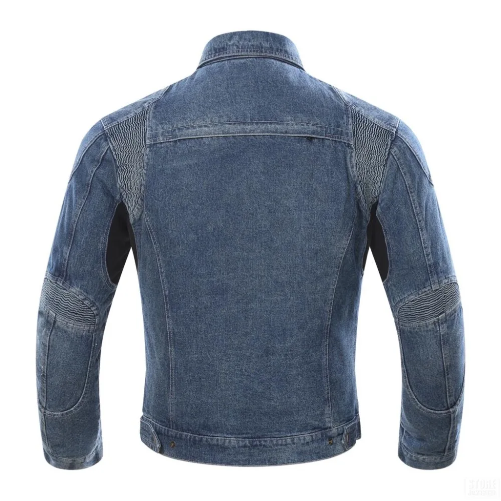 Denim Riding Protector Winter Jacket duhan a2 