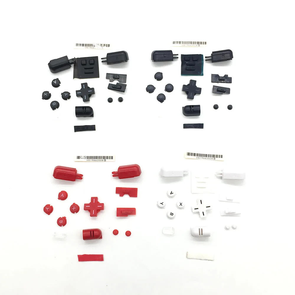 

Replacement A B X Y L R D Pad Cross Button Full Button Set For DS Lite NDSL Buttons