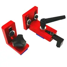 Деревообрабатывающий 30/45 Тип Т-треков желоб опорный соединитель деревообрабатывающий торцовочный соединитель желоба 75 мм высота с Т-треками стоп