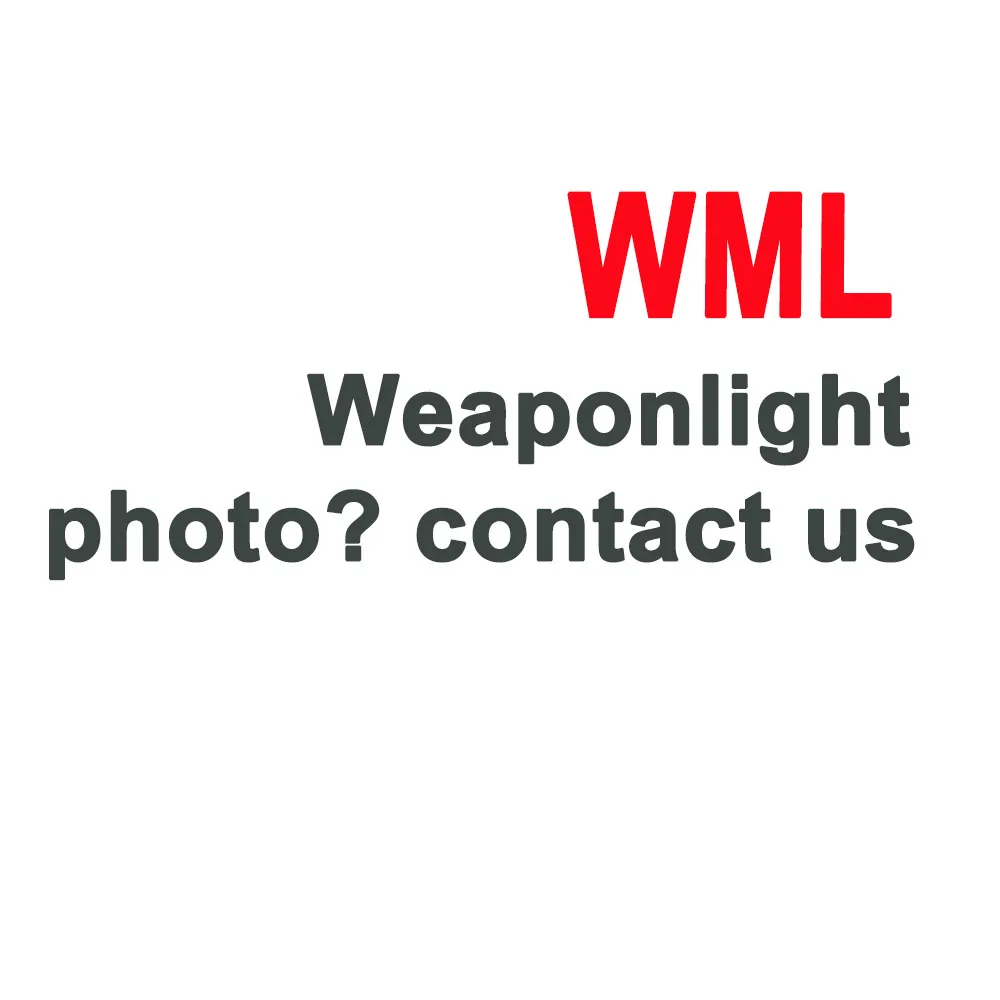 Крепление вспышки WML wml Тактический свет страйкбола фонарик подходит 20 мм