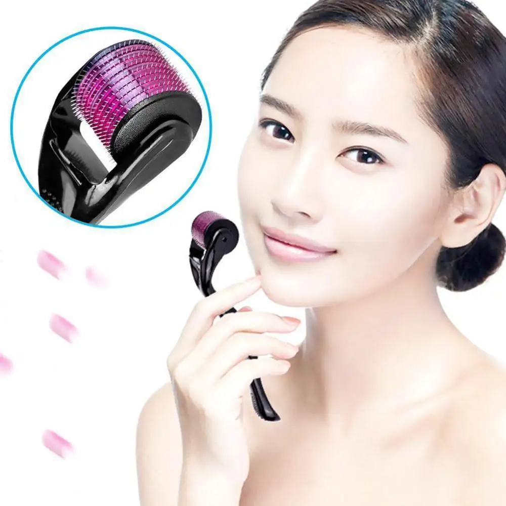 

3-In-1 Dr Pen Micro Needles Derma Roller Microneedle Machine For Skin Care And Body Treatment 180/600/1200 needle roller