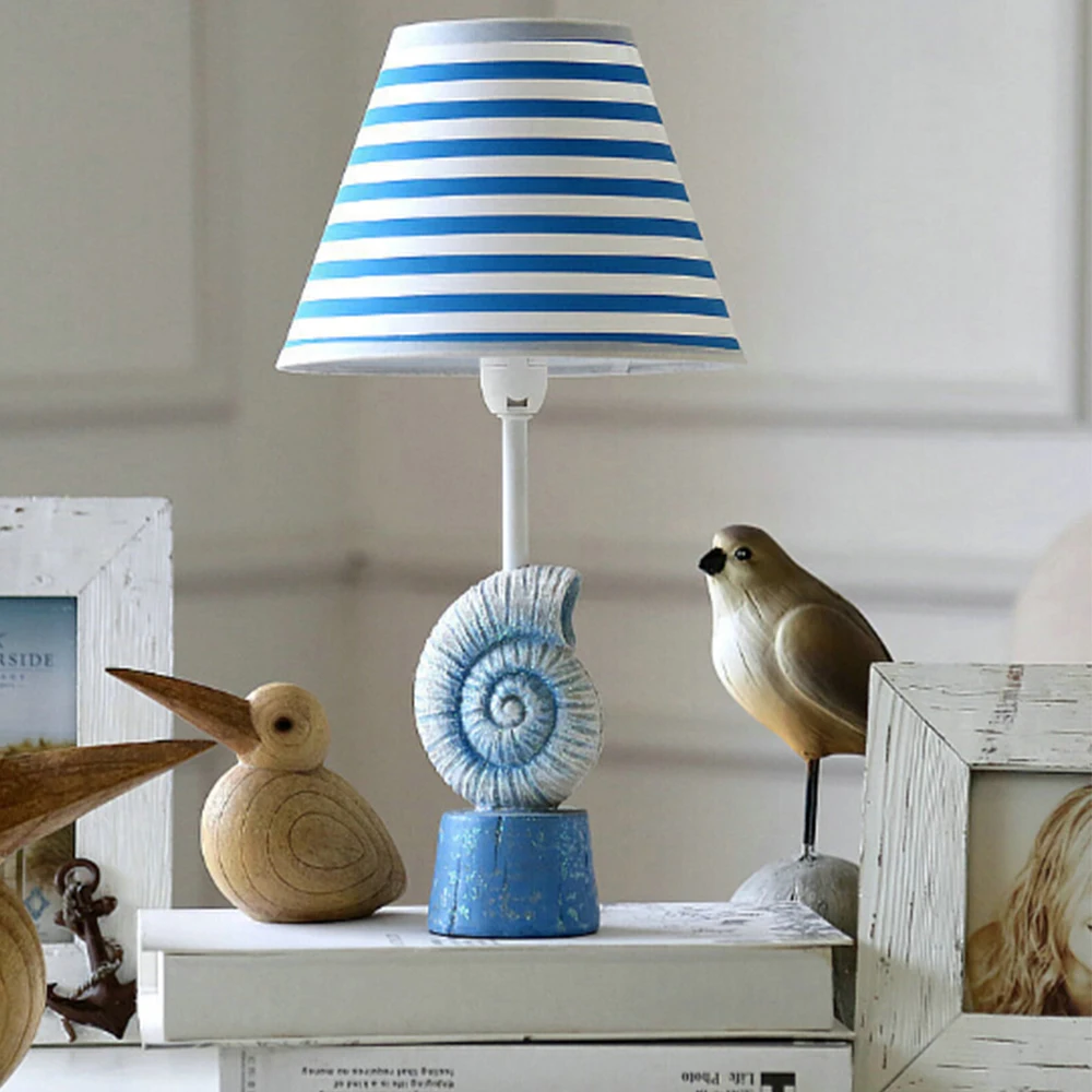 

Nordic Fashion Kids Led Table Lamp E14 110V-220V Mediterranean Switch Button Reading Bed Light Children Room Led Desk Lamp