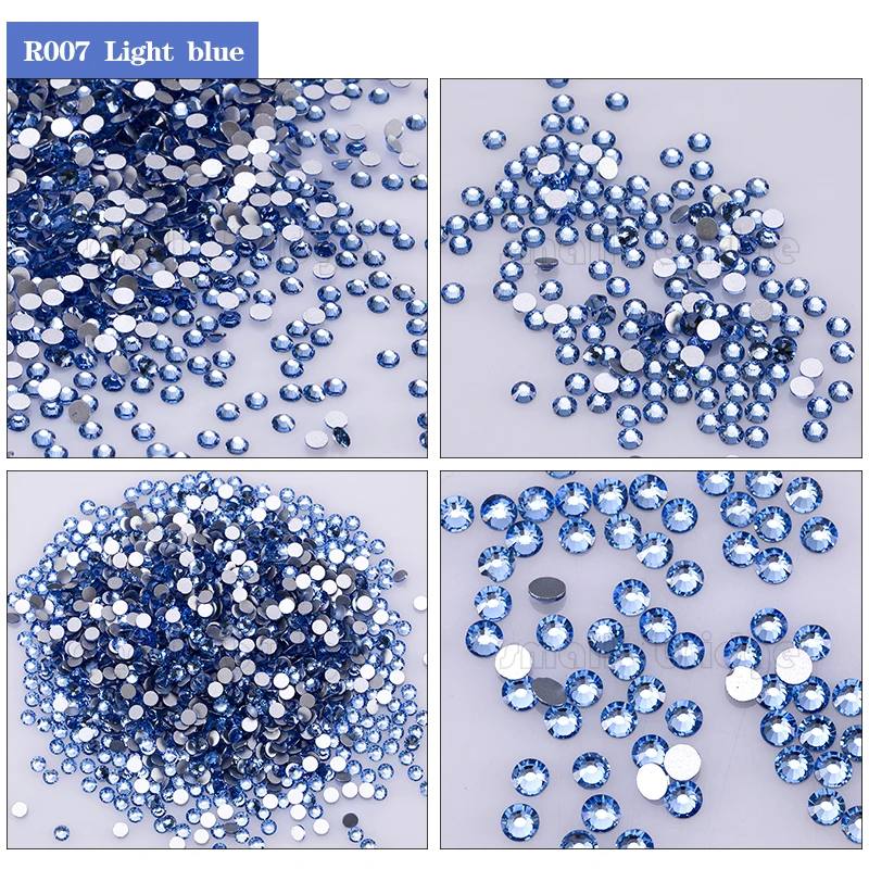 Crystal Flat Back Rhinestones (9)