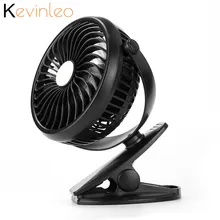 360 градусов регулируемый портативный USB 3 скорости регулируемый мини-вентилятор Осциллирующий клип на стол для детей