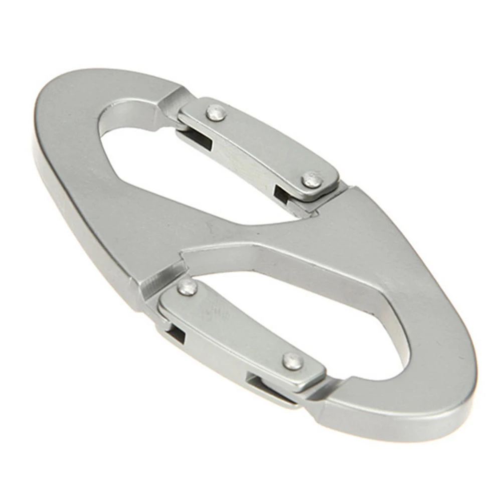 

Outdoor Traveling Quick Release Keychain Carabiner Multifunction Mountaineering Buckle Strap Climbing Accessories Durable Hook