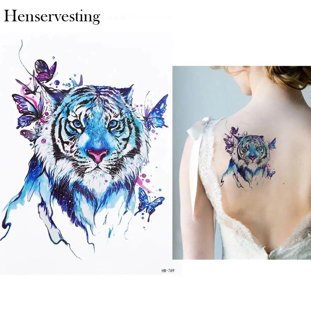 Anime Teens Guys Men Women Waterproof New Tattoo Stickers For Arms Shoulders Chest Temporary Tattoos Aliexpress