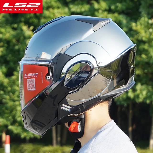 LS2 FF399 Helm Sepeda Motor Valiant Helm Krom Wajah Penuh Pria Wanita Tanpa  Antikabut Fip Up Capacete Ls2 Casco Moto|motorcycle helmet|motorcycle  helmet menchrome helmet - AliExpress