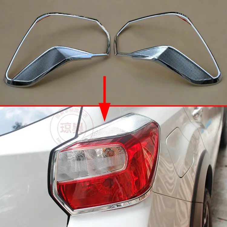 Tail Light Cover FOR Subaru XV Crosstrek 2013 2014 2015 2016 2017