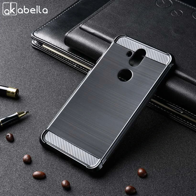 

AKABEILA Case For Asus Zenfone 5 Lite ZC600KL Case Soft For Asus ZC600KL Silicon Cover Anti-Knock Brush TPU Shell Protector