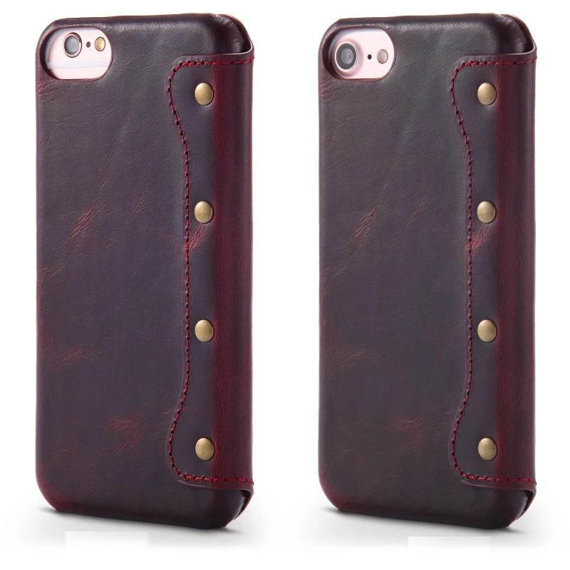 Для Appel iPhone 8 чехол Coque i7 Plus Чехол кожаный роскошный защитный флип для 6 7 Funda |