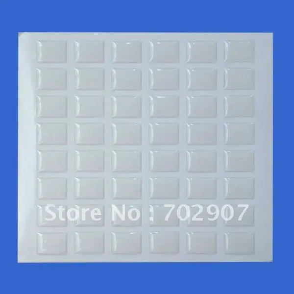 Free Shipping 2000 pcs/lot 18*13mm Rectangle Shape Clear Epoxy Domed