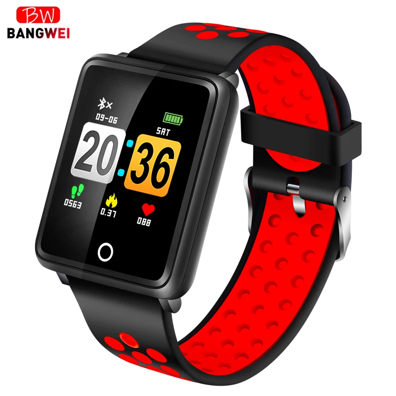

BANGWEI Leisure Sports Smart Watch Men And Women Blood Pressure Heart rate Monitoring Pedometer Tracker Waterproof Smart Watches