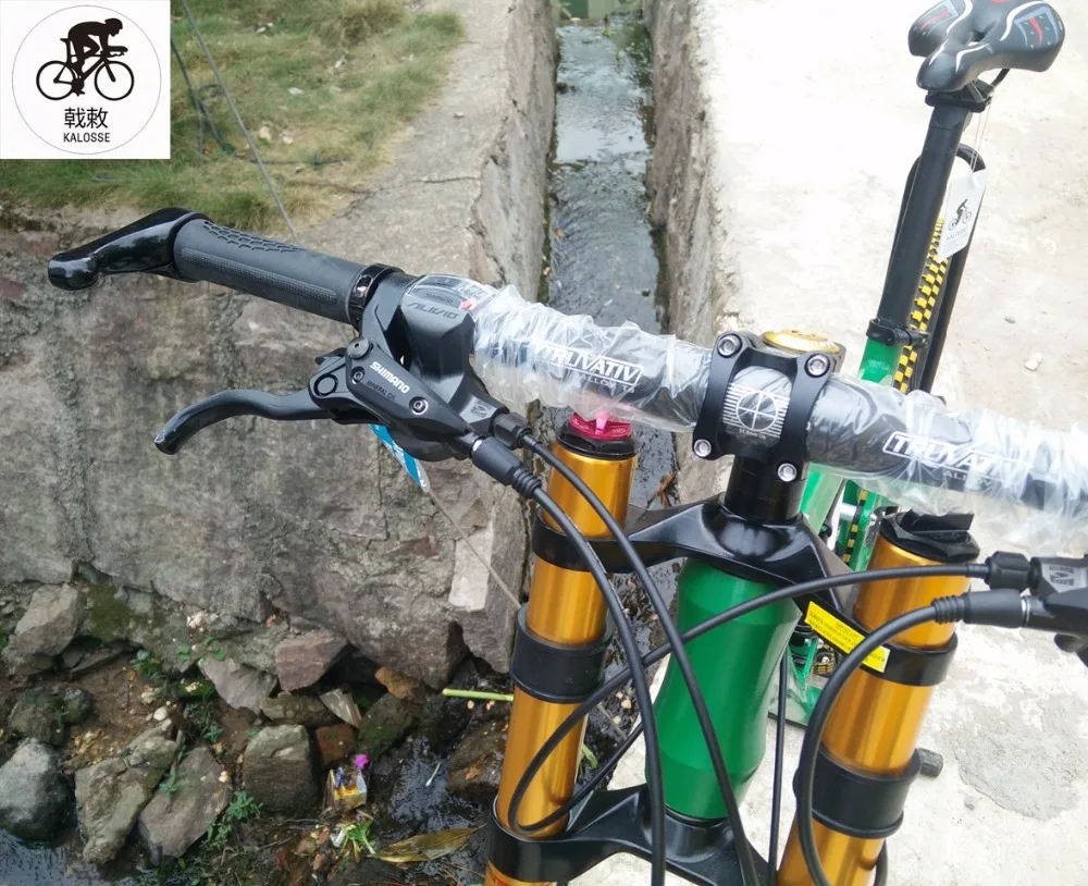 Top Kalosse  M4000   27speed  AM/XC    26*2.35 tires  bicycle   DH  20mm barrel shaft  Full suspension mountain bike 3