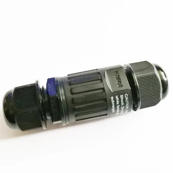 

Lamps and lanterns of IP68 waterproof cable connector, used for waterproof lamps and lanterns of double cable connector