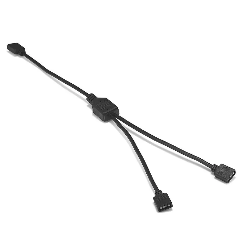 10pcs RGB LED Strip 4 Pin Female Connector Splitter Electrical Cable 1 To 2 3 Way Extension Wires For 5050 Amplify | Обустройство