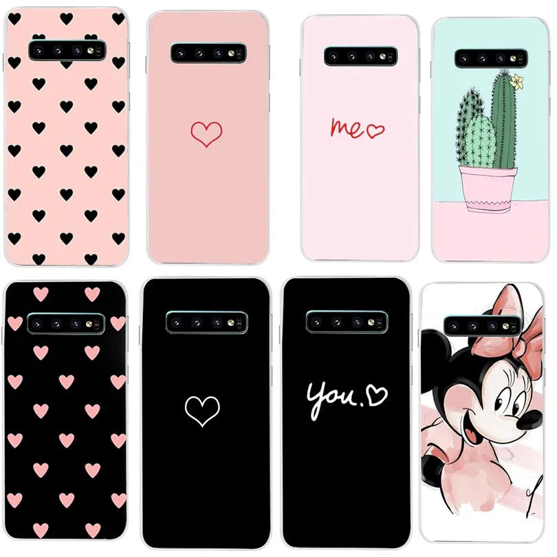 

Case For Samsung A10 Phone Case Soft Cover Funda Coque For Samsung Galaxy S10 Lite Plus A7 A5 A8 plus J4 J6 J8 2018 Note 9 Cases