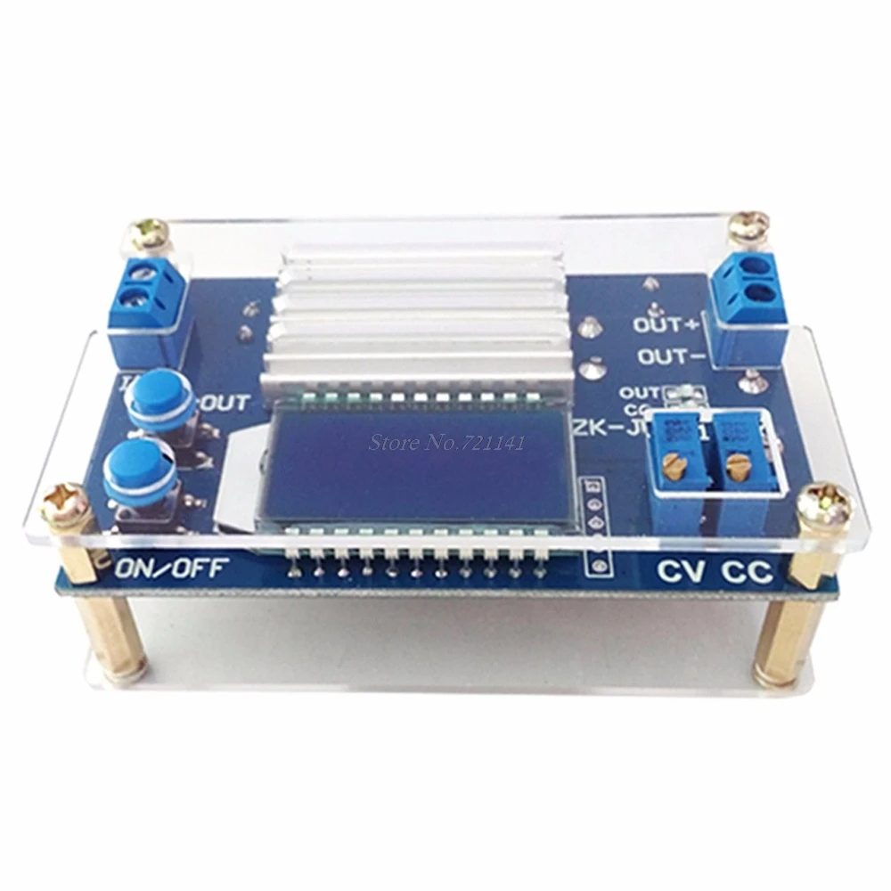 12A понижающий модуль Регулируемый понижающий блок питания с цифровым ЖК-дисплеем понижающий модуль