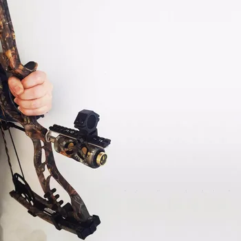 

New Archery Bow Flashlight Bracket Stand Lamp Holder Laser Sight Night Mount Shooting Hunting Compound Recurve Bow ElectricTorch