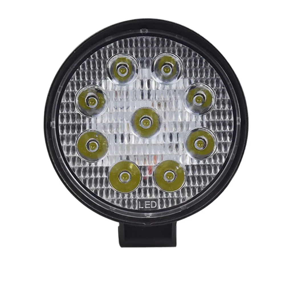 

27W LED DRL Car Truck Working Light Waterproof Off-road Light Super Bright Spotlight for Off-road Car Motorcycle