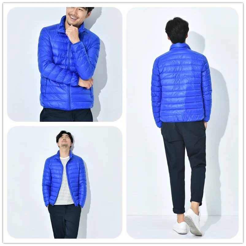 parka de pluma hombre