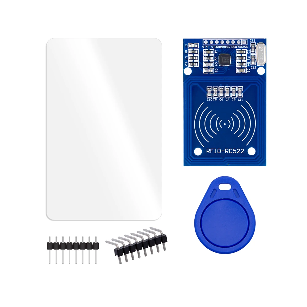 MFRC-522 RC-522 RC522 13,56 МГц/125 кГц RFID модуль для arduino комплект SPI писатель ридер IC карта с IC картой с программным обеспечением UNO