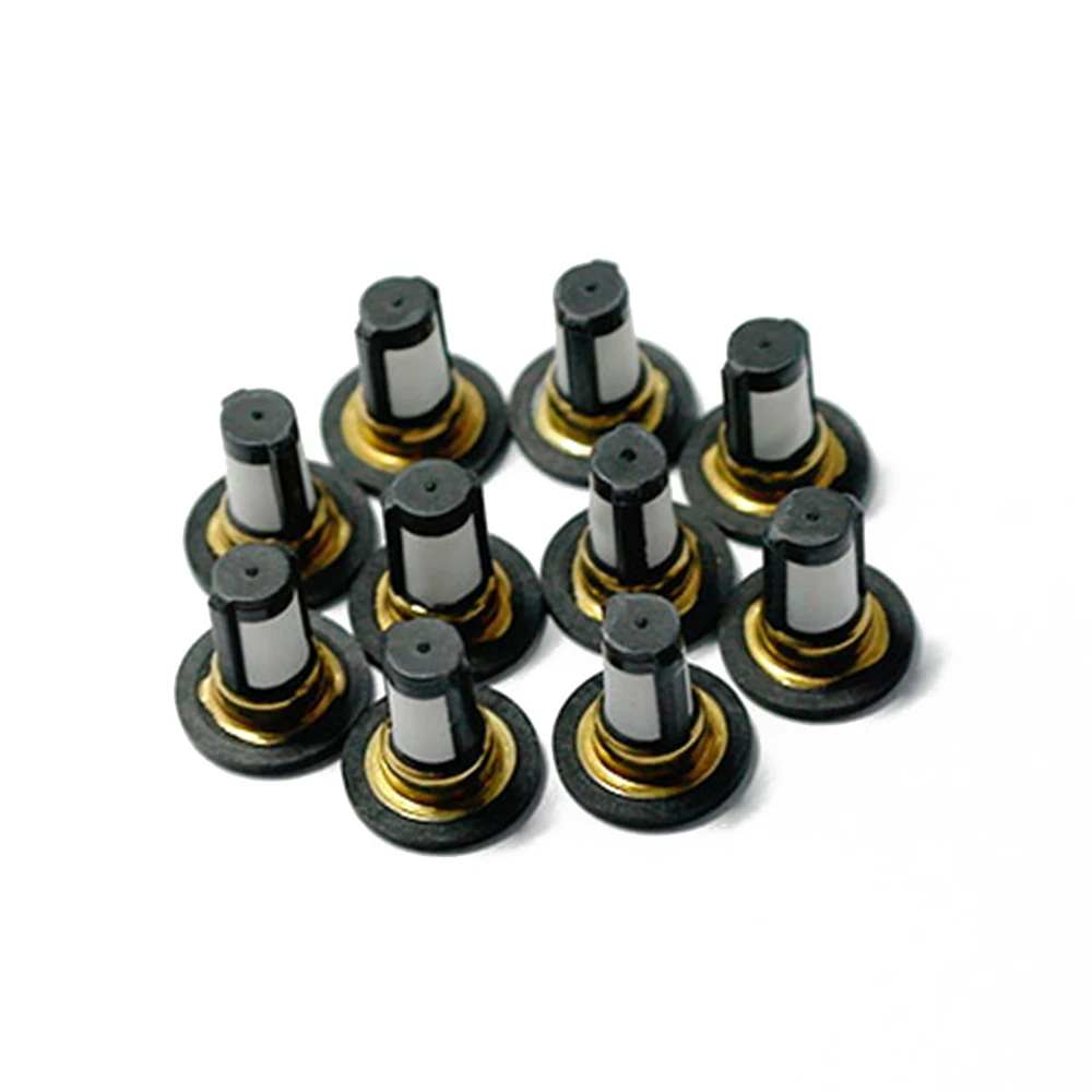 100 PCS Fuel Injector Micro Filter 11014 For HONDA Genuine New Motorcycle 10.4*6*10.8mm