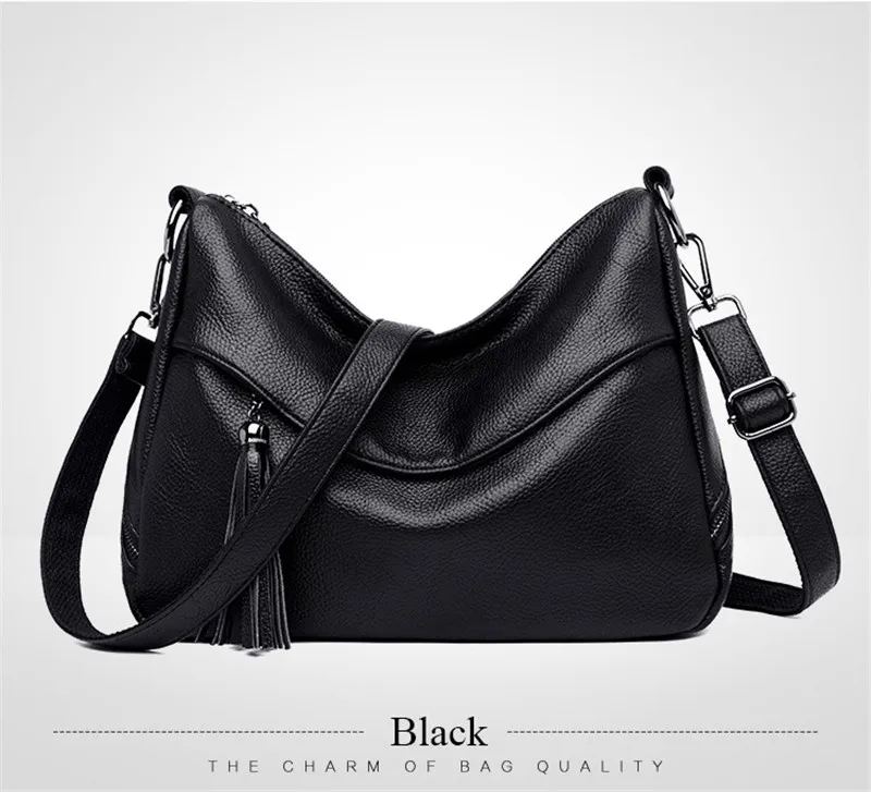 Дизайнерская Женская сумка через плечо, модные кожаные сумки через плечо с кисточками для женщин, роскошные женские сумки, женская сумка-мессенджер